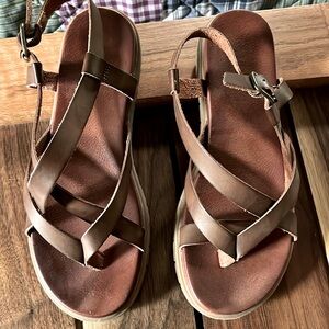 Women’s sandals size 6 1/2 brown